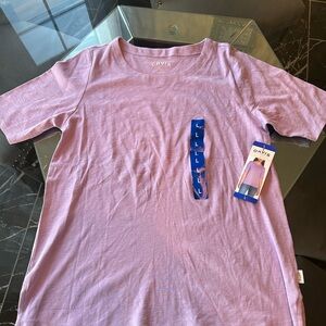 Orvis Purple Crew Neck Tee